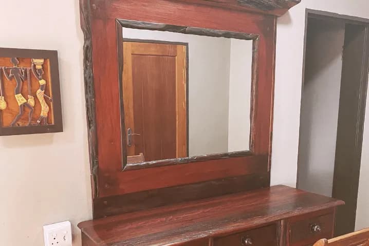 Family of 4 Room private patio area
